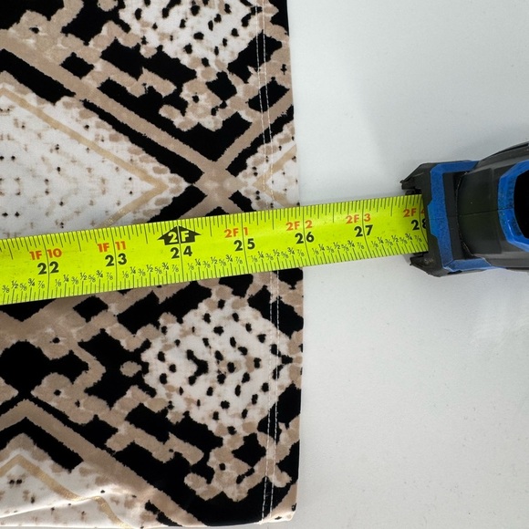 INC Cold Shoulder Gold Embellishments V Neck And Back Top - Picture 6 of 8